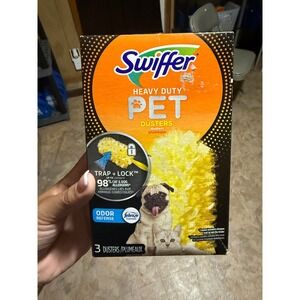 Swiffer Heavy Duty Pet Dusters 360 Refills with Odor Defense 3 Count set of 13